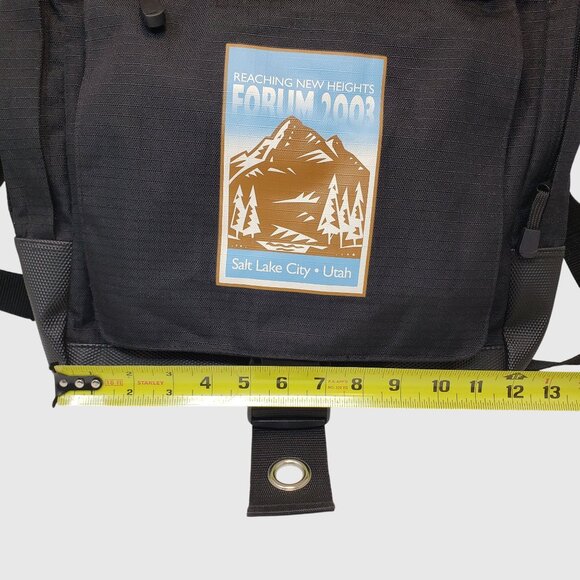 Vintage 2003 Forum Conference Shoulder Bag Salt Lake City Utah Messenger Bag - Picture 10 of 12